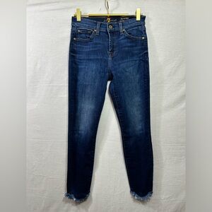7 For All Man Kind Ankle Skinny Jeans